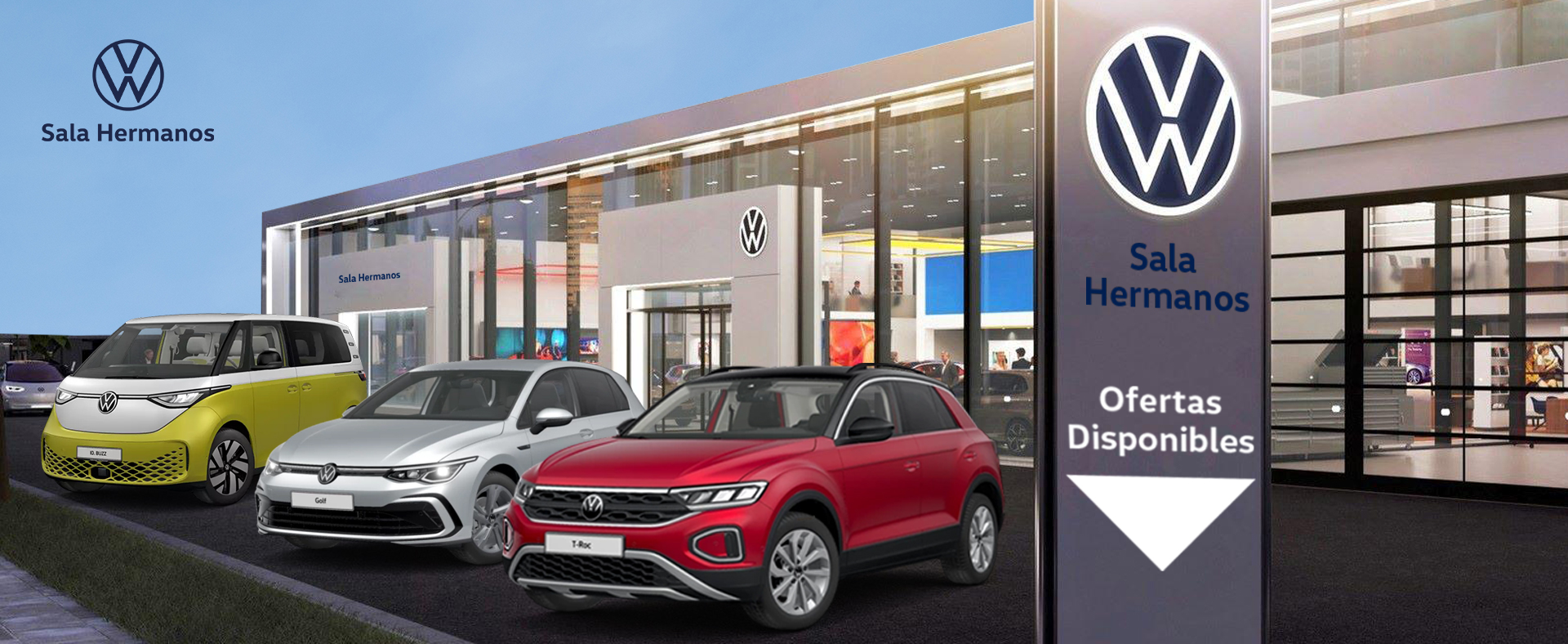 Ofertas y promociones banner Sala Volkswagen